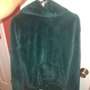 green urban outfitters hoodie size S